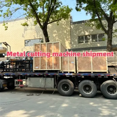 Metal Cutting Machine Shipment